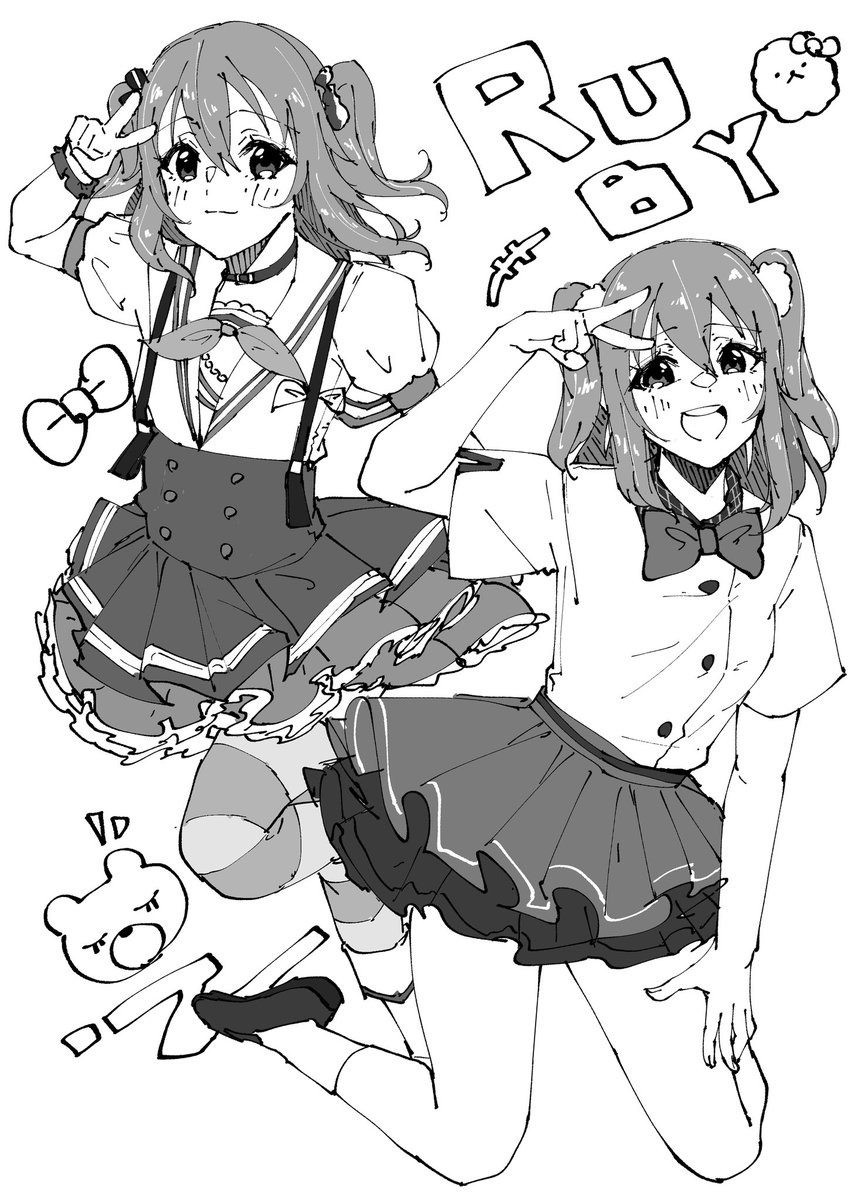 nigai_58's tweet image. 青ジャンDDDルビィちゃん