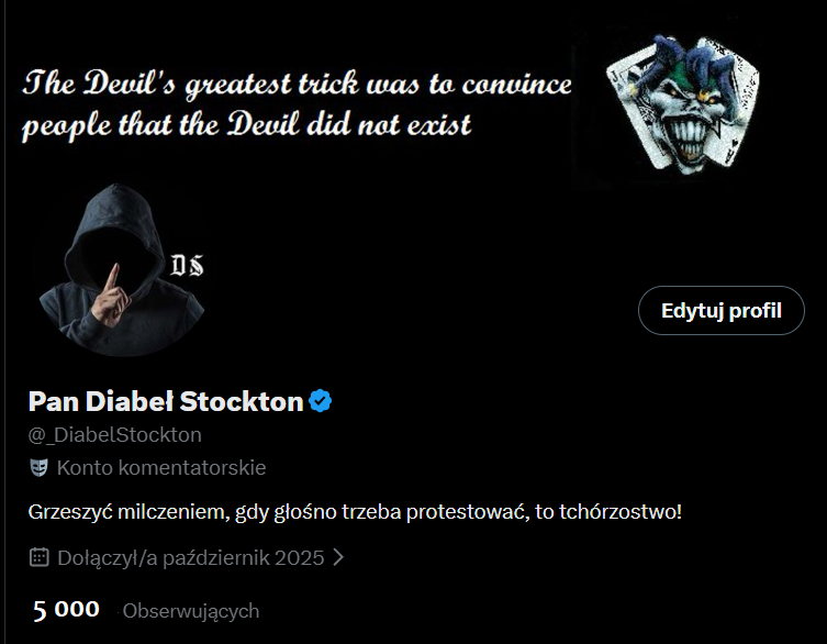 ❤️
5 000 obserwujących - to dla mnie zaszczyt.
Cieszę się i bardzo Wam dziękuję.

Ukłony😈