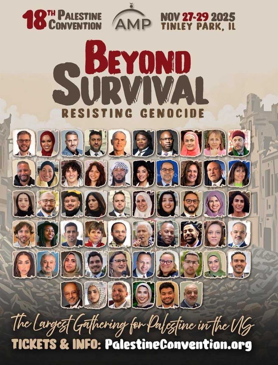 HAPPENING TODAY:

While every normal assimilated American will be celebrating Thanksgiving today and tomorrow, Muslims are spending the day today and tomorrow gathering in Illinois for the 
American Muslims for Palestine conference, which is being promoted as “the largest