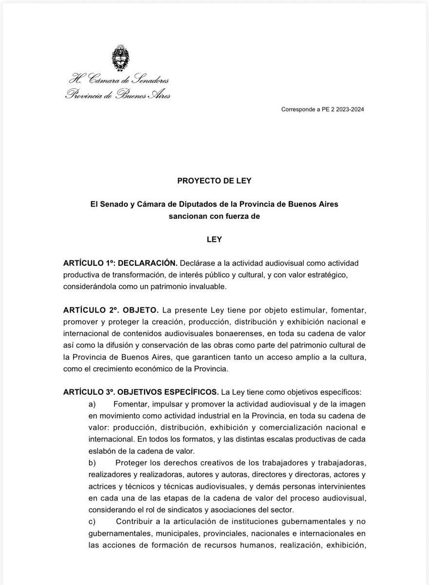 dievalen's tweet image. La Provincia creó un nuevo “Instituto Audiovisual” con $675 millones de fondos bonaerenses, consejos, registros y reintegros para productores. No es cultura: es militancia financiada con impuestos en una Provincia con déficit fiscal. A pesar de los resultados de octubre, siguen…