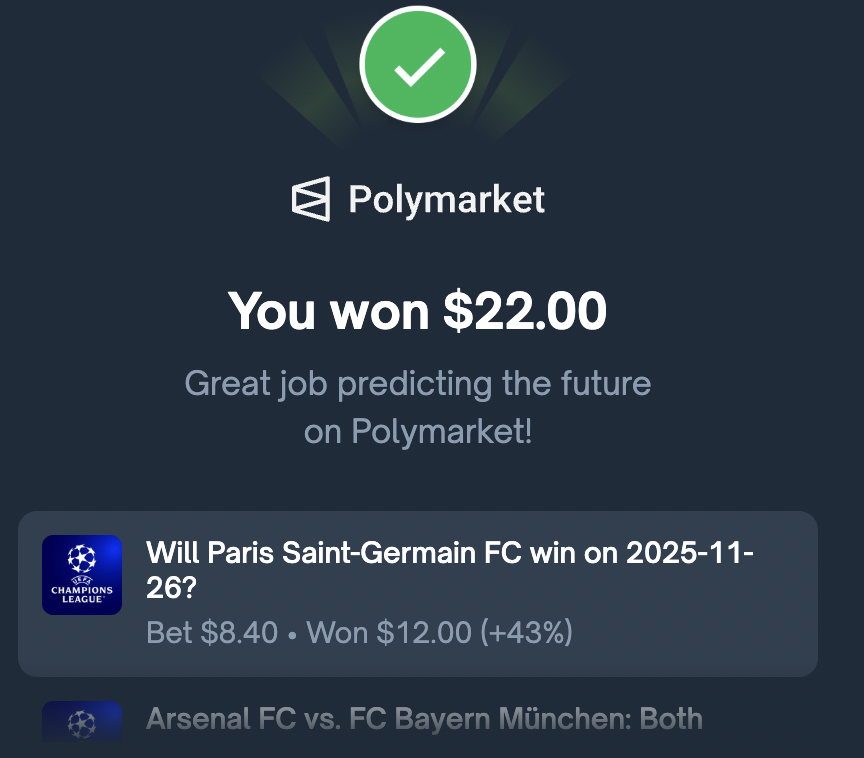 MohVerse16's tweet image. Day 3 of the Polymarket win streak, featuring @corgil and @CorgiCalls 

Sports bets are fun, super liquid and move so fast

Day 2 of asking for badge plis @zscdao