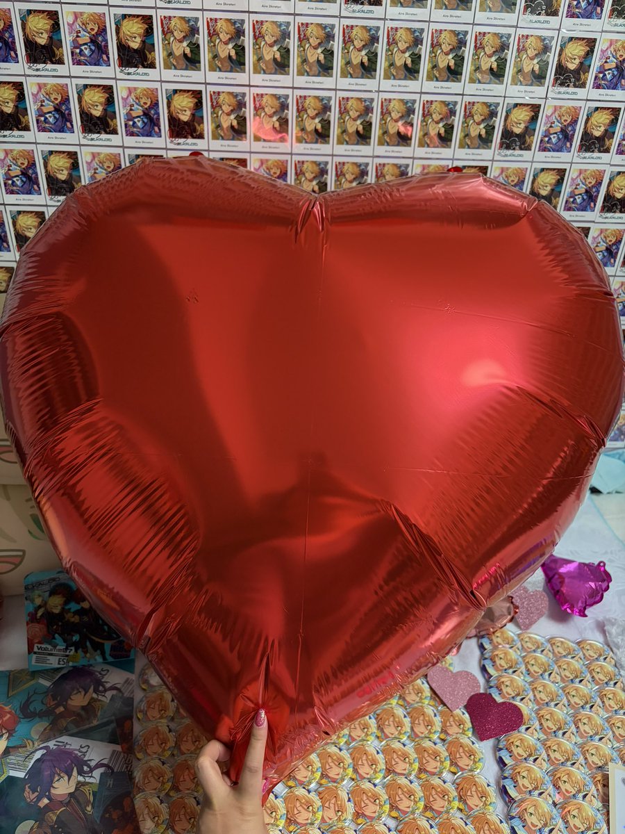 dm_xozq's tweet image. 買ったバルーンの大きさが思ったより大きくてびっくりで！！