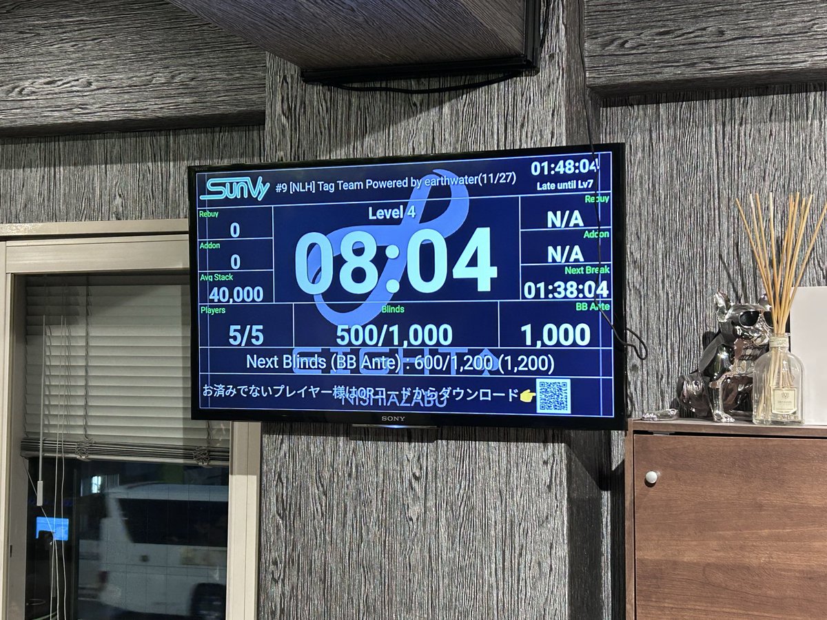 NEPT_888's tweet image. 🔥#9 NLH Tag Team Powered by eartwater 🔥

5組でスタートしております‼️
お待ちしております！