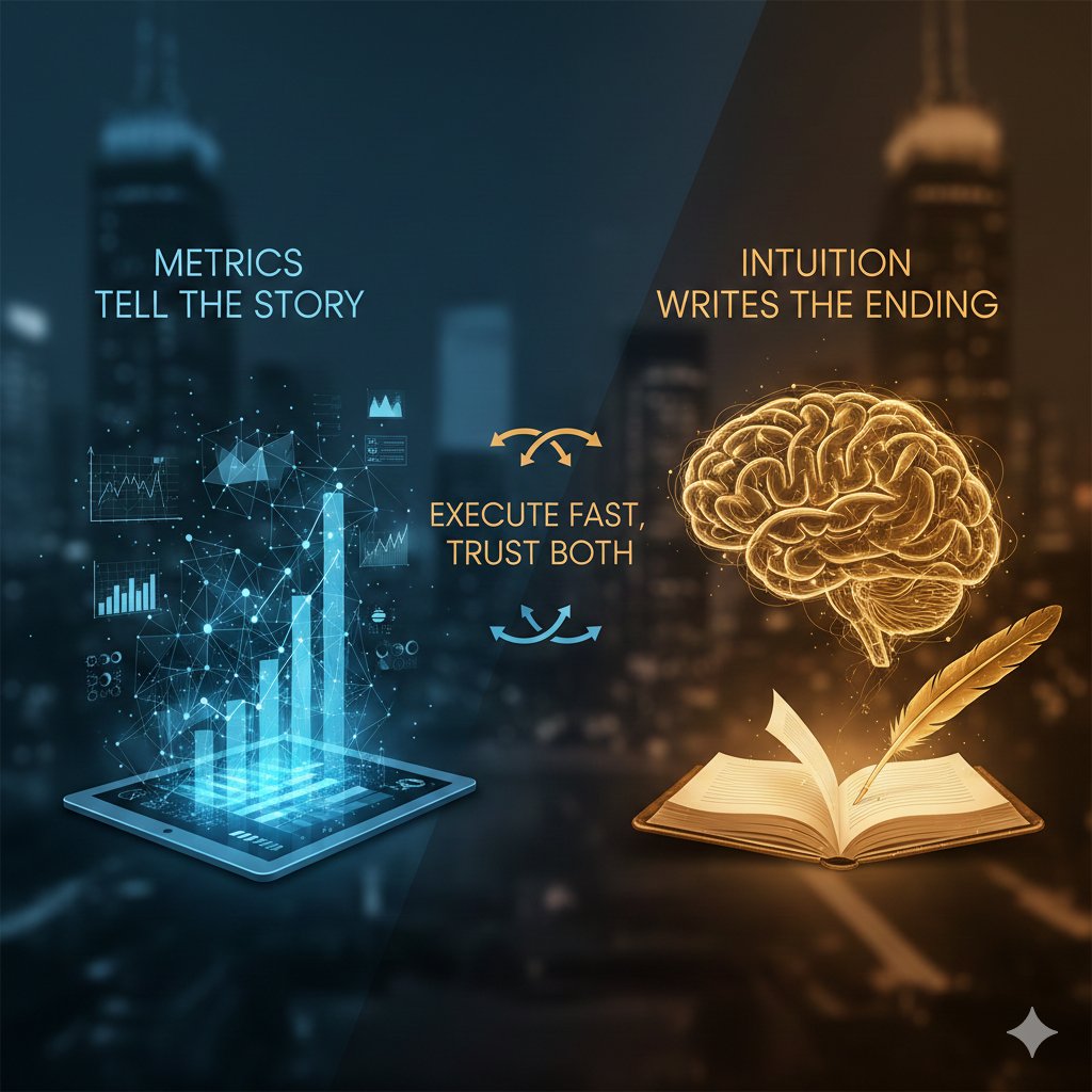 AnamikaTha60470's tweet image. Metrics tell the story, intuition writes the ending. Execute fast, trust both. #MarketingInsights #DataStrategy