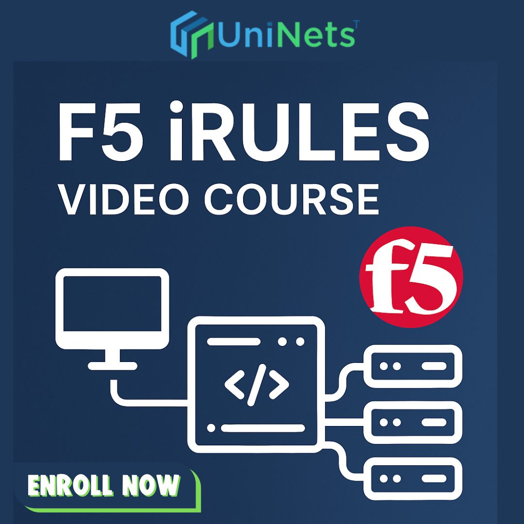 uninets53's tweet image. Master F5 iRules with Hands-On Video Training!

Looking to enhance your F5 load balancing and traffic-management skills?
👉 Start learning now: shorturl.at/SX9sO
#F5 #iRules #F5Training #LoadBalancer #Networking #NetworkSecurity #TCL #ITTraining #Uninets #LearnWithExperts
