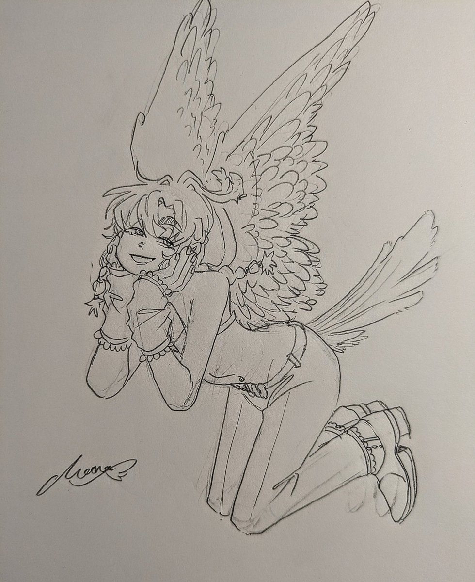 #まなの切手 最近鳥しっぽが可愛くてハマってる