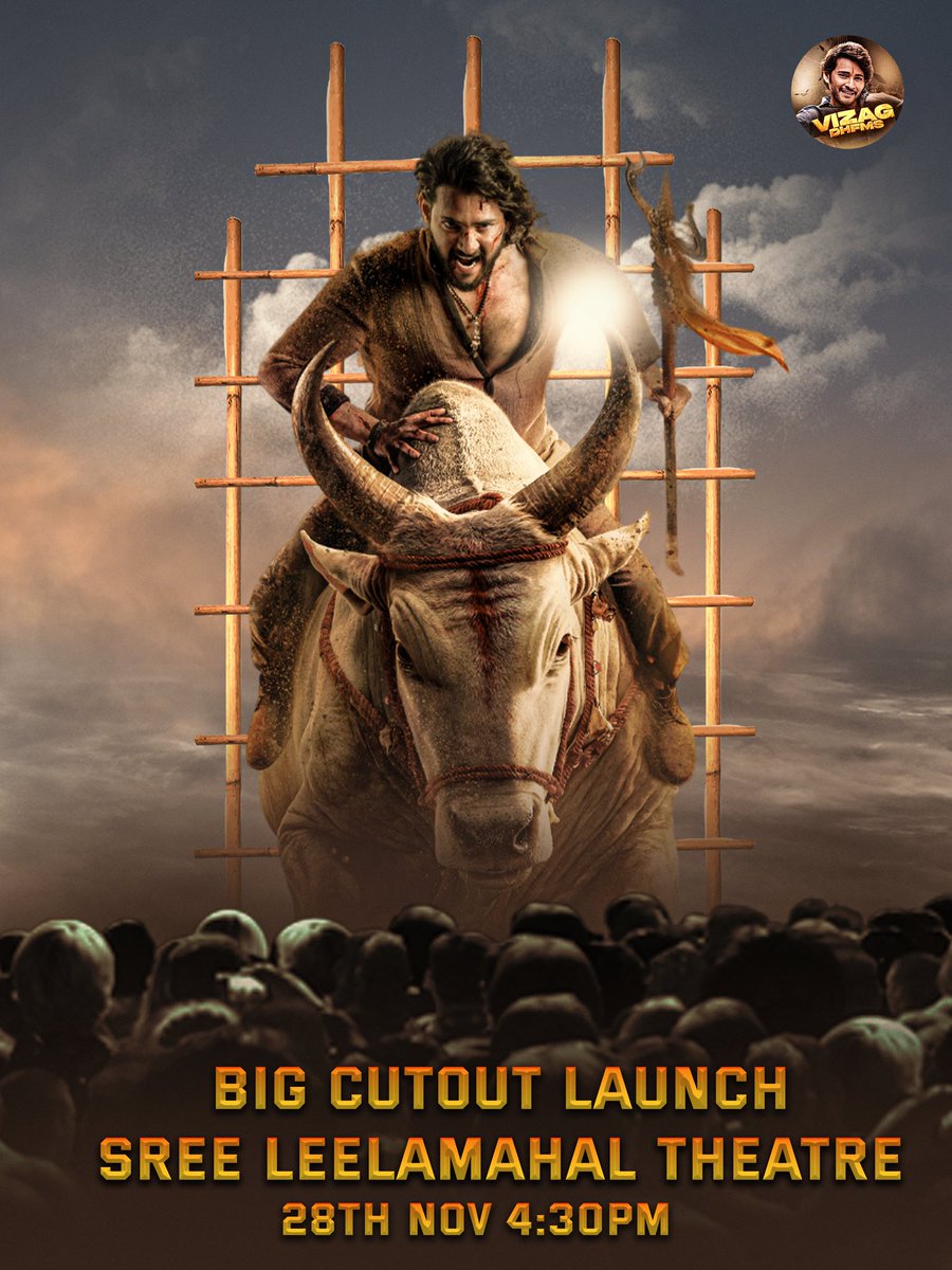 PanduGadu2_0's tweet image. Counting down to the cutouts launch 🤩
DHFMS on BEAST MODE 🔥🔥🔥

#Varanasi @urstrulyMahesh