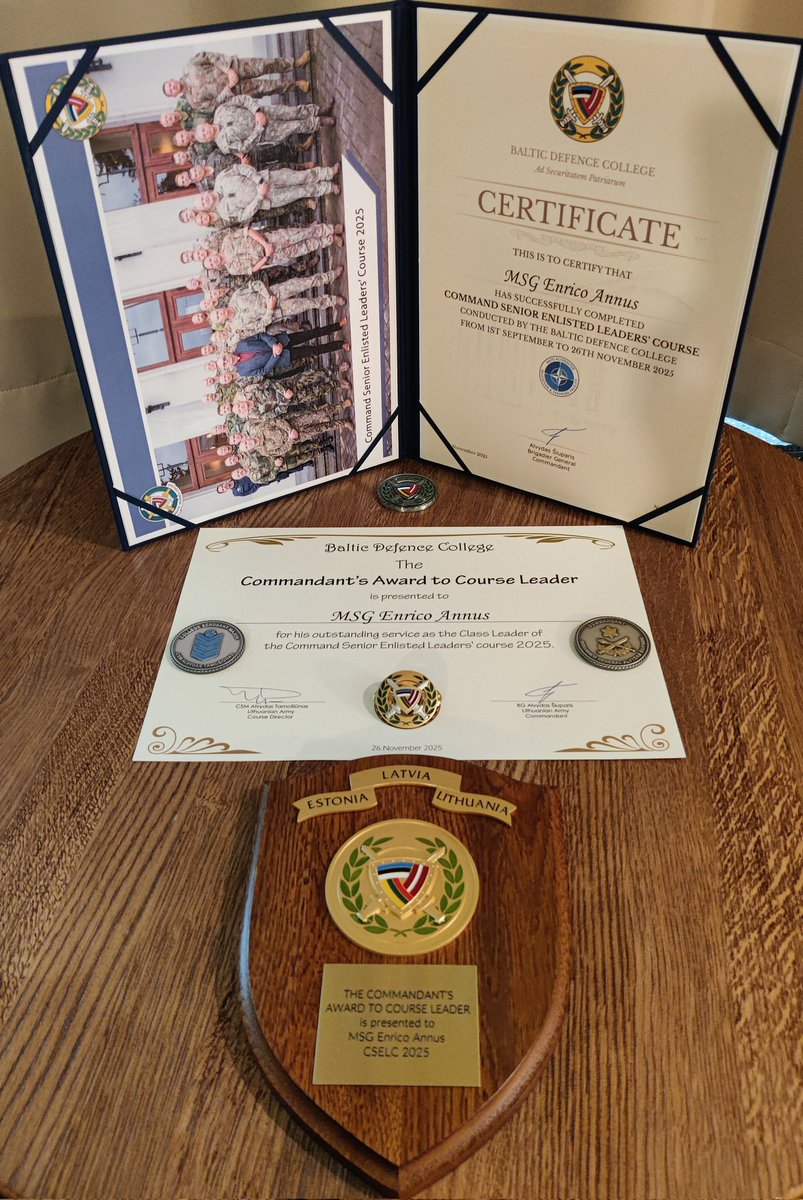 When a Spartan child complained that the sword was too short, the mother replied: 'Add a step forward.'

<a href="/BALTDEFCOL/">BalticDefenceCollege</a> #CSEL kurssi suoritettu.
28 ystävystä 18 maasta 🇨🇦🇩🇰🇪🇪🇫🇮🇩🇪🇨🇮🇮🇹🇱🇻🇱🇹🇲🇩🇱🇺 🇧🇻🇵🇱🇪🇸🇸🇪🇺🇦🇬🇧🇺🇲 valmistuivat ja ottivat tämän askeleen.
#leadership
#friendship
#relationship