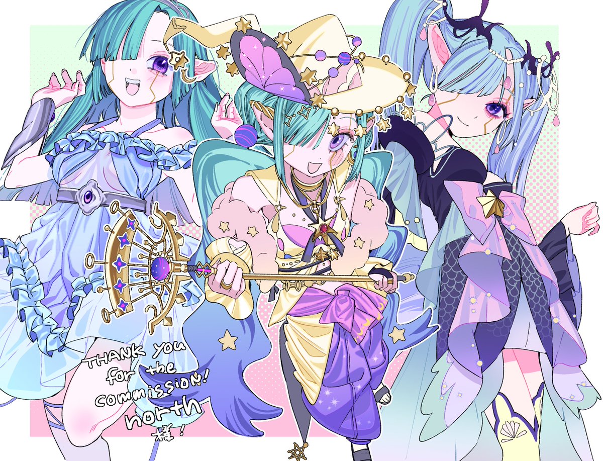 Apple__paste's tweet image. スケブ　リクエストありがとうございました