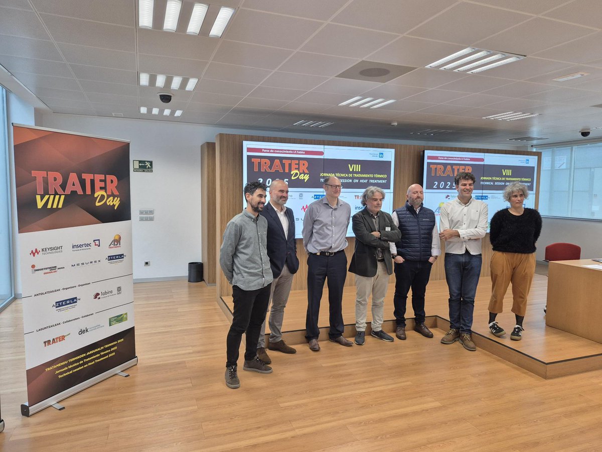 ESIgroup's tweet image. Excited to share impressions from today’s Trater Day 2025 and the presentation on “Cast Aluminum Heat Treatment #Simulation: Dimensional and Residual Stress Predictions in Structural Parts”! 🔥

More about #ProCAST 👉 hubs.ly/Q03W2gbV0

@AZTERLAN #foundry #castingsimulation