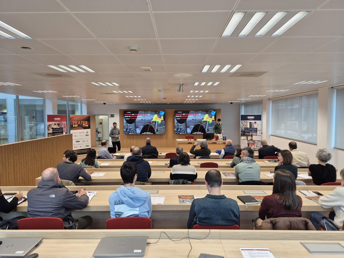 ESIgroup's tweet image. Excited to share impressions from today’s Trater Day 2025 and the presentation on “Cast Aluminum Heat Treatment #Simulation: Dimensional and Residual Stress Predictions in Structural Parts”! 🔥

More about #ProCAST 👉 hubs.ly/Q03W2gbV0

@AZTERLAN #foundry #castingsimulation