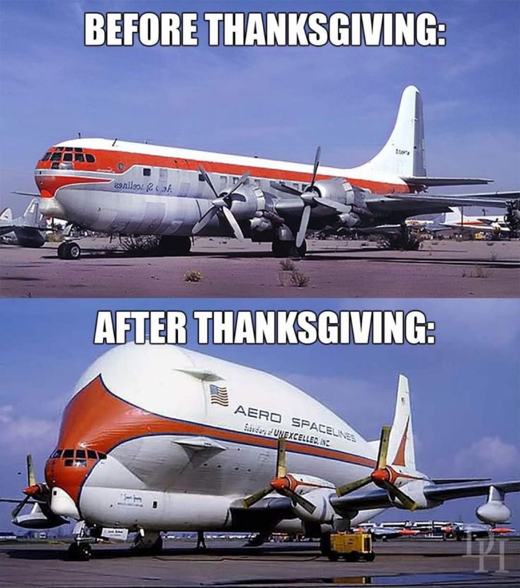 Happy Thanksgiving, y’all. ✈️