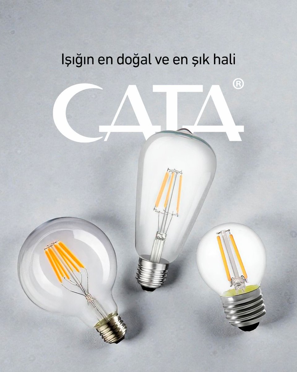 Işığın en doğal ve en şık hali Cata’da!

Evinizde, ofisinizde, kafenizde…
Cata ile her ortamı daha estetik ve daha verimli hale getirin!

#cata #cataled #aydınlatma #enerjitasarrufu #ampul #retodesign #ledampul #filamentampul #alizebodrum
