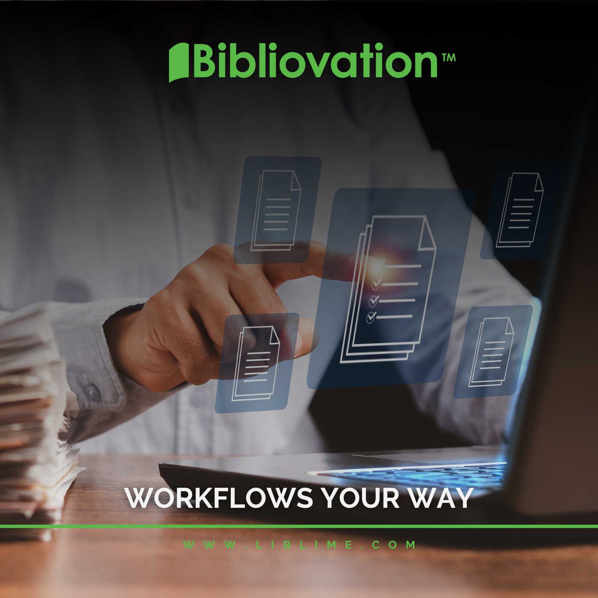 LibLime's tweet image. 🌐 Fully customizable workflows: Librarians can tailor acquisitions, cataloging, circulation, serials, digital object management, and more. Build your workflows your way at liblime.com/bibliovation. #LibraryWorkflows #Customization #LSP