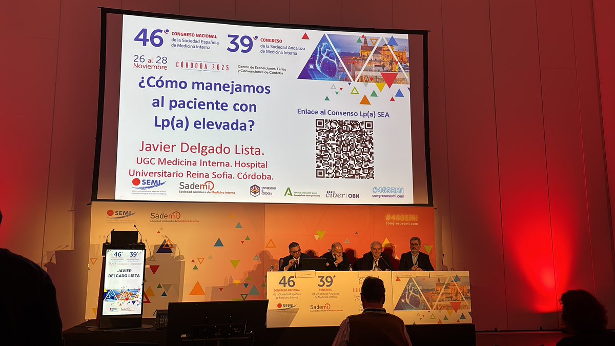 Vaya mesa! Lp(a) para internistas.  <a href="/Sociedad_SEMI/">#46SEMI Sociedad Española de Medicina Interna</a> #semi2025