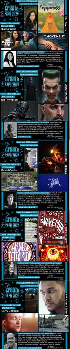 Create_Expo's tweet photo. Create Expo 2026 Design event:
Book your free ticket NOW:
https://t.co/tbMjLhxLL1 https://t.co/hOpUA0M030