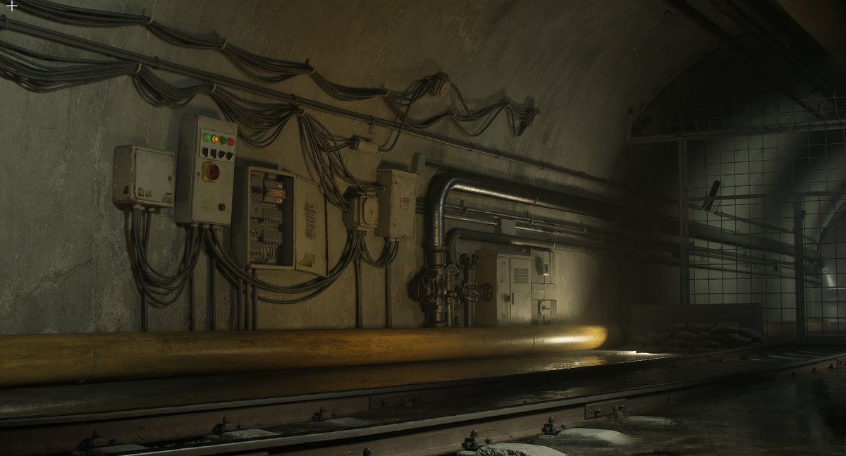 DoruArt's tweet image. Spent the last week or so banging out a ton of electrical boxes , here are some of them coming together in the scene