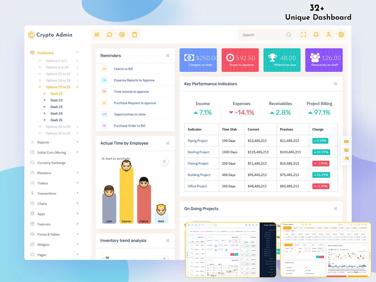 MultiStoreTheme's tweet image. Crypto Dashboard Template with Real-Time Tracking, Insights &amp;amp; Portfolio Analytics
.
Buy Now: themeforest.net/item/crypto-ad…
.
#cryptodashboard #tradingdashboard #cryptoanalytics #cryptoportfolio #cryptowalletdashboard #bitcoin #bitcoindashboard #cryptouikits #analytics #adminpanel