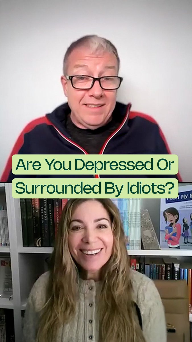 Are You Depressed Or Surrounded By Idiots?
Jennifer Licate, school counsellor and author of My Anxiety Is Messing Things Up, joins Noel on The Wellbeing Show.

Catch the full interview - youtu.be/52k4KJBdg4c 

#TheWellbeingShow #AnxietyRelief #ChildPsychology