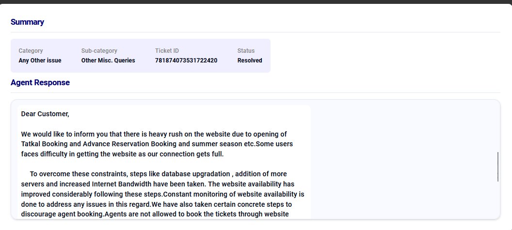 samkesana's tweet image. Fellow citizens, this is the response received after raising the ticket.Query got resolved under a minute with Standard copy paste text.
This is how govt functions after eating the citizens money and not providing the equal rights to book tickets for travel
#IRCTC
@IRCTCofficial