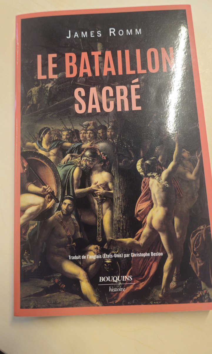 BlitzSoon's tweet photo. @HeraklesCithare Très intéressant ce bataillon ! Le livre permet d'en apprendre énormément à la fois sur le bataillon et sur les relations entre les différentes cités états de cette époque ! https://t.co/ZZgIULAg3R