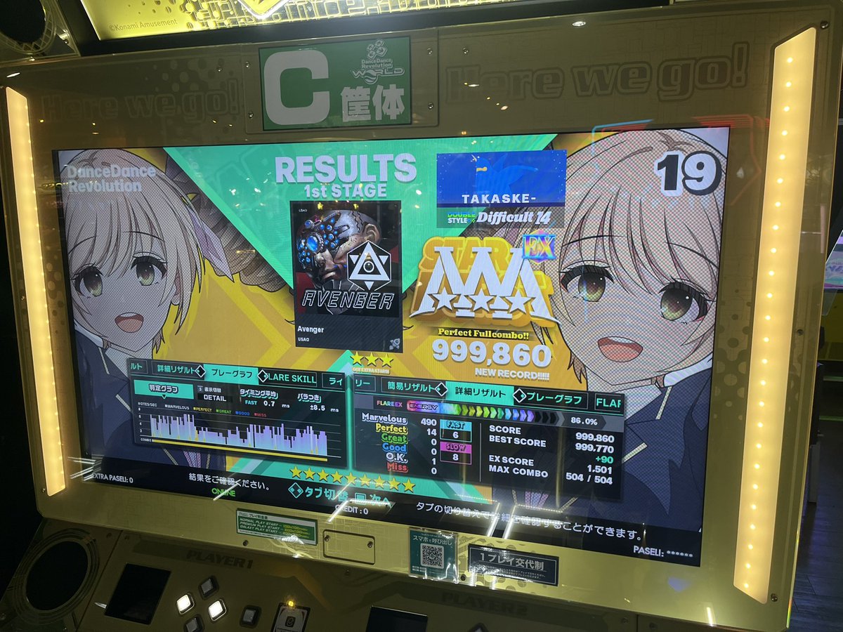 あ～にゃん214315です❣️(6月15日予定) あゔぇんずゃあー。