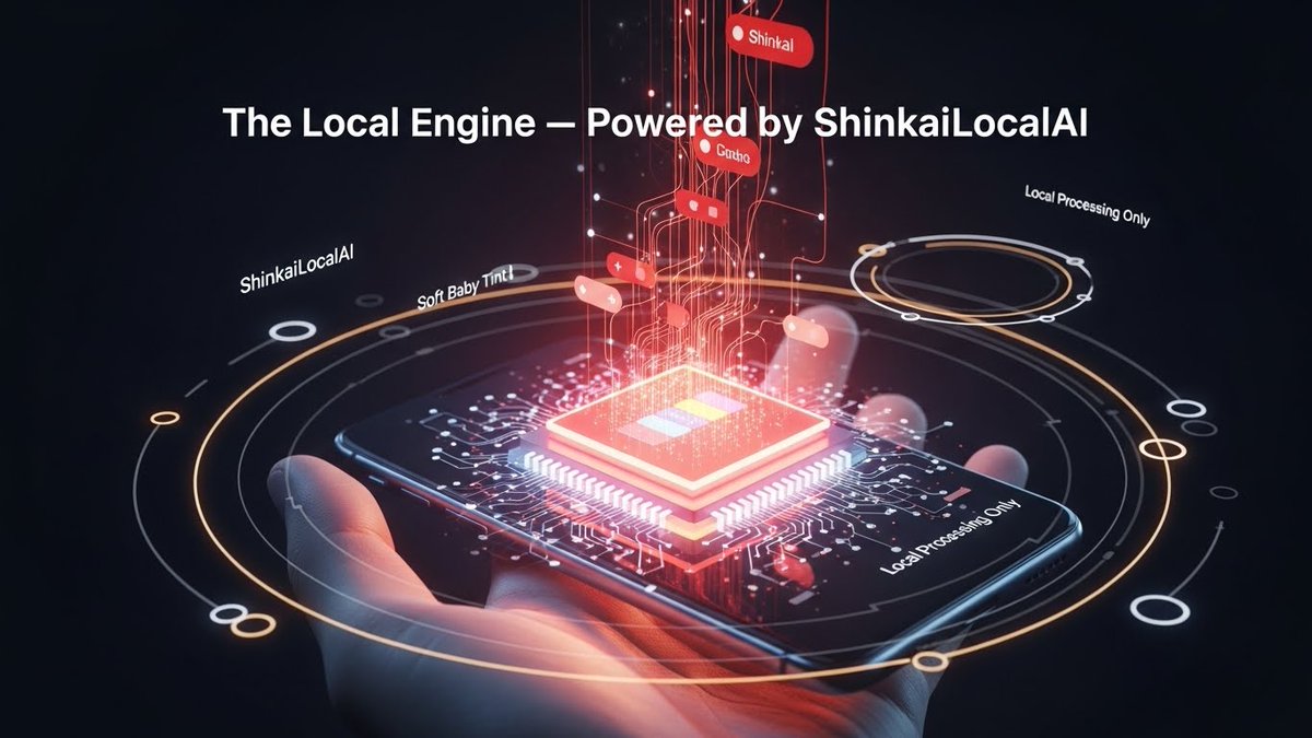 Glorywise2k2's tweet image. Heard of @ShinkaiLocalAI AI?

It&apos;s the AI agent that runs on YOUR computer, not in a cloud.

Your files, your chats, your data is 100% private.

This changes everything for sensitive research and content creation.
#Shinkai #LocalAI #aiagent