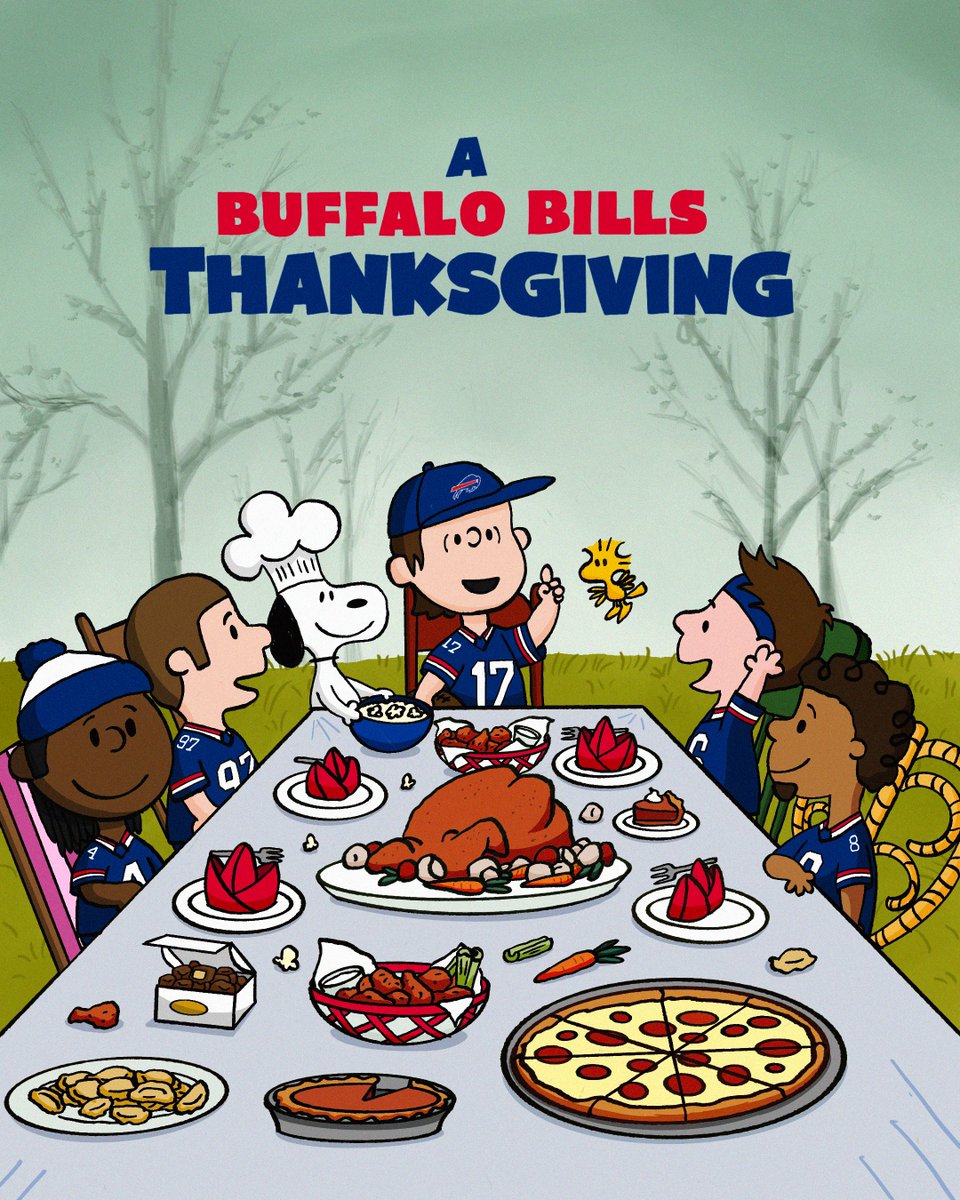 BuffaloBills's tweet image. Happy Thanksgiving!! 🦃
