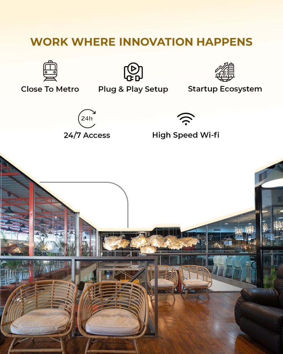 bhiveworkspace's tweet image. A workspace shapes your day more than you think ✨
​
So we designed BHIVE to make your work feel lighter, sharper, and more productive.​

Whether you’re brainstorming or deep in focus, the environment supports every moment 💼​

Book your office space today!