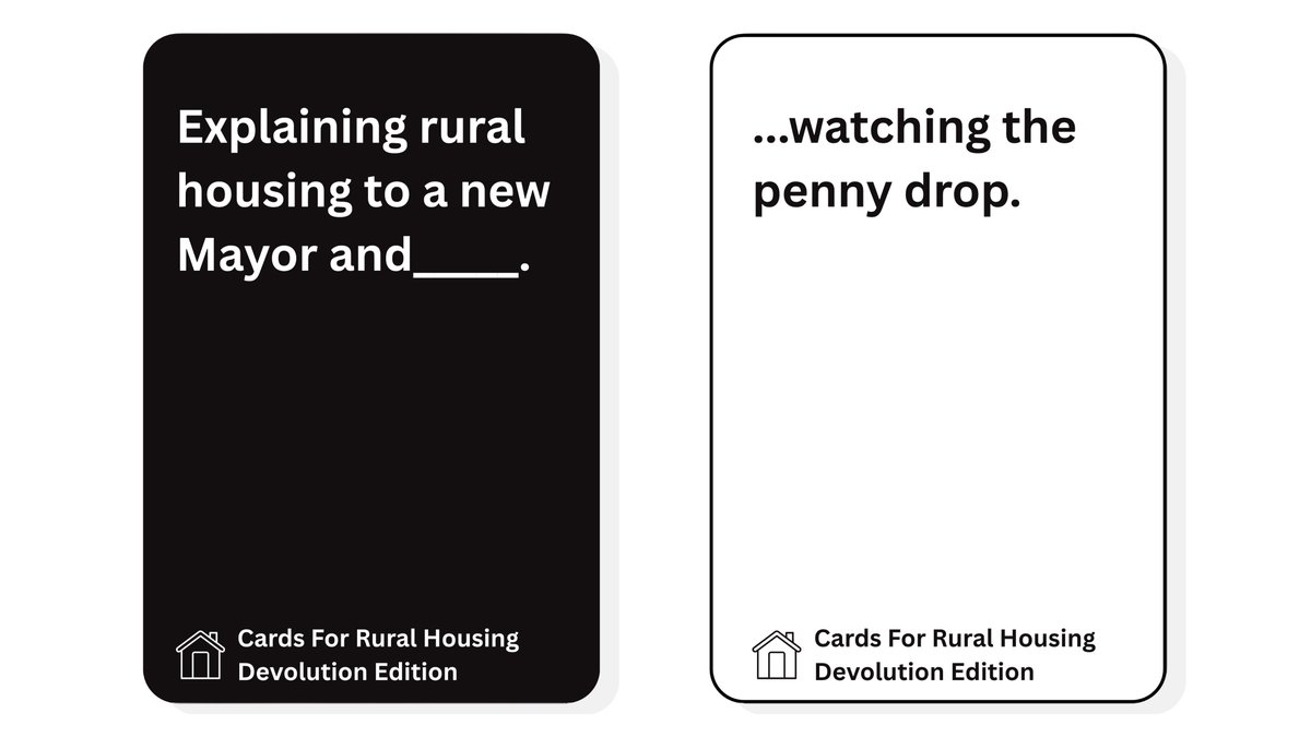 EnglishRural's tweet image. 🏡 Affordable #RuralHousing is often treated as an afterthought.

👀Next week, we’re changing the conversation.

Watch this space.

#Devolution @CCRI_UK
