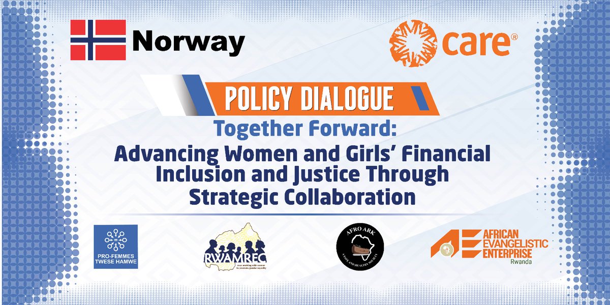 ProfemmesTH's tweet photo. HAPPENING NOW
Pro-Femmes/Twese Hamwe, in partnership with @careinrwanda  and other stakeholders, is hosting a Policy Dialogue on Advancing Women &amp; Girls' Financial Inclusion &amp; Justice to address barriers like high interest rates, collateral challenges, and social norms. https://t.co/zDFABBpc3t