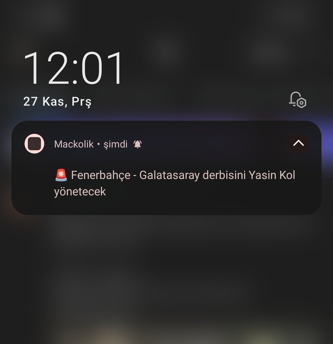 Sizinde dikkatinizi çekti mi Galatasaray'a karşı oynanan bütün derbi maçlarına Yasin Kol u atıyorlar 
Bu kol bozuk..