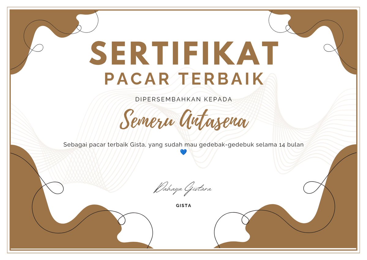 kjiwond's tweet image. Intinya, selamat 14 bulan papa meong! You’re my calm place, my favorite person, and the one I want to come home to no matter how busy life gets. I love you more than words can ever explain, and I’m so lucky it’s you 💙💙💙💙💙

Yours, 

Gista cantik 😻💙