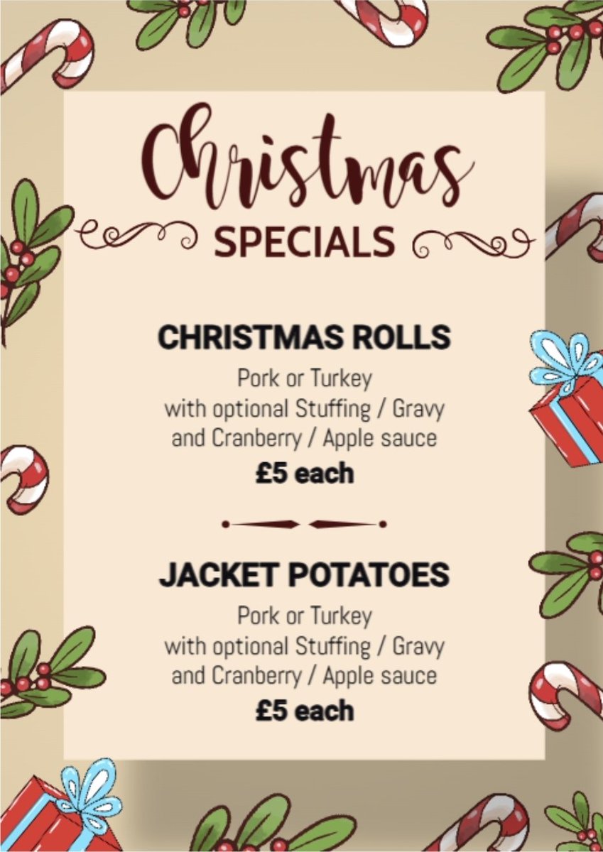 🎁🎅🎄 Tuesday 2nd Dec - They're back!! 🎄🎅🎁