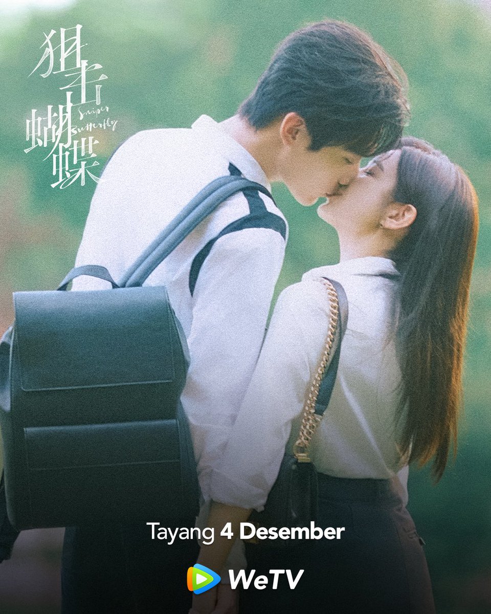 WeTVIndonesia's tweet image. Nantikan manisnya kemistri Michelle Chen dan Zhou Keyu dalam ‘Sniper Butterfly’ yang akan tayang 4 Desember hanya di WeTV!🦋

🎬: Sniper Butterfly 
👉: Tayang 4 Desember di WeTV!

#SniperButterfly #MichelleChen #ZhouKeyu