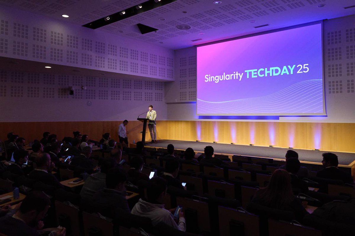 plainconcepts's tweet image. ¡Arranca el #STechDay2025bcn!💥
Joan Sintes ha dado la bienvenida a todos los asistentes y Pablo Peláez se ha encargado de hacer una breve presentación de la jornada.

Un día lleno de innovación, ideas y mucha tecnología por delante.
¡A disfrutar! ✨