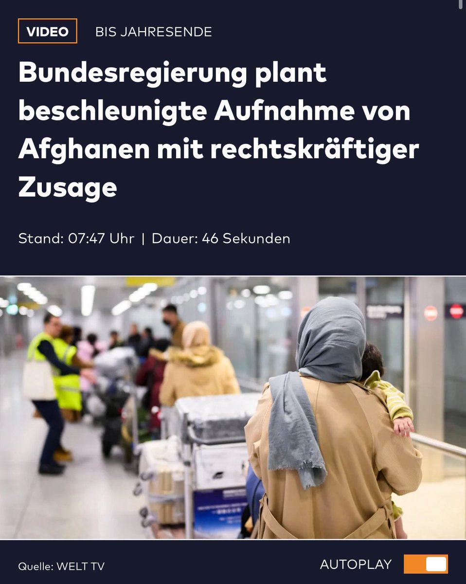 FINDE DEN FEHLER❗️

▪️WASHINGTON
Afghane erschießt unter „Allahu Akbar“ Rufen zwei Soldaten, eine Frau und einen Mann. TRUMP verhängt Aufnahmestopp für Afghanen.

▪️BERLIN
Bundesregierung plant beschleunigte Aufnahme von Afghanen mit rechtskräftiger Zusage bis Jahresende.