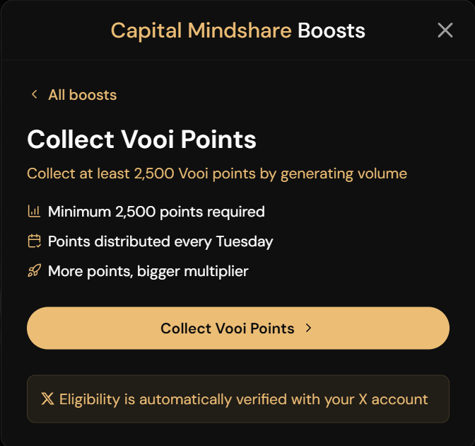 Zephyroxweb3's tweet image. we’re entering the final stretch of the vooi campaign before TGE.

if you’re in the @cookiedotfun  x @vooi_io campaign, double check that your X account is connected, that’s how your capital mindshare boost and referrals get counted.

vooi also released its full whitepaper and…