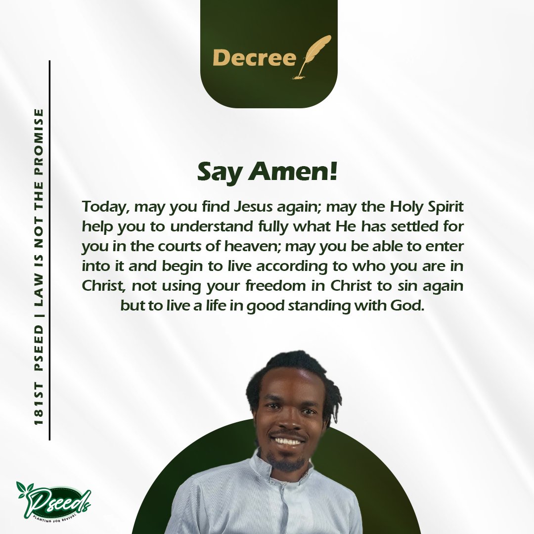 pseedshaven's tweet image. The 181ST PSEED
LAW IS NOT THE PROMISE
A Guardian, Not A Replacement
Read &amp;amp; Stay Blessed
.
#prophecy #scripture #exposition #exhortation #decree #pseeds