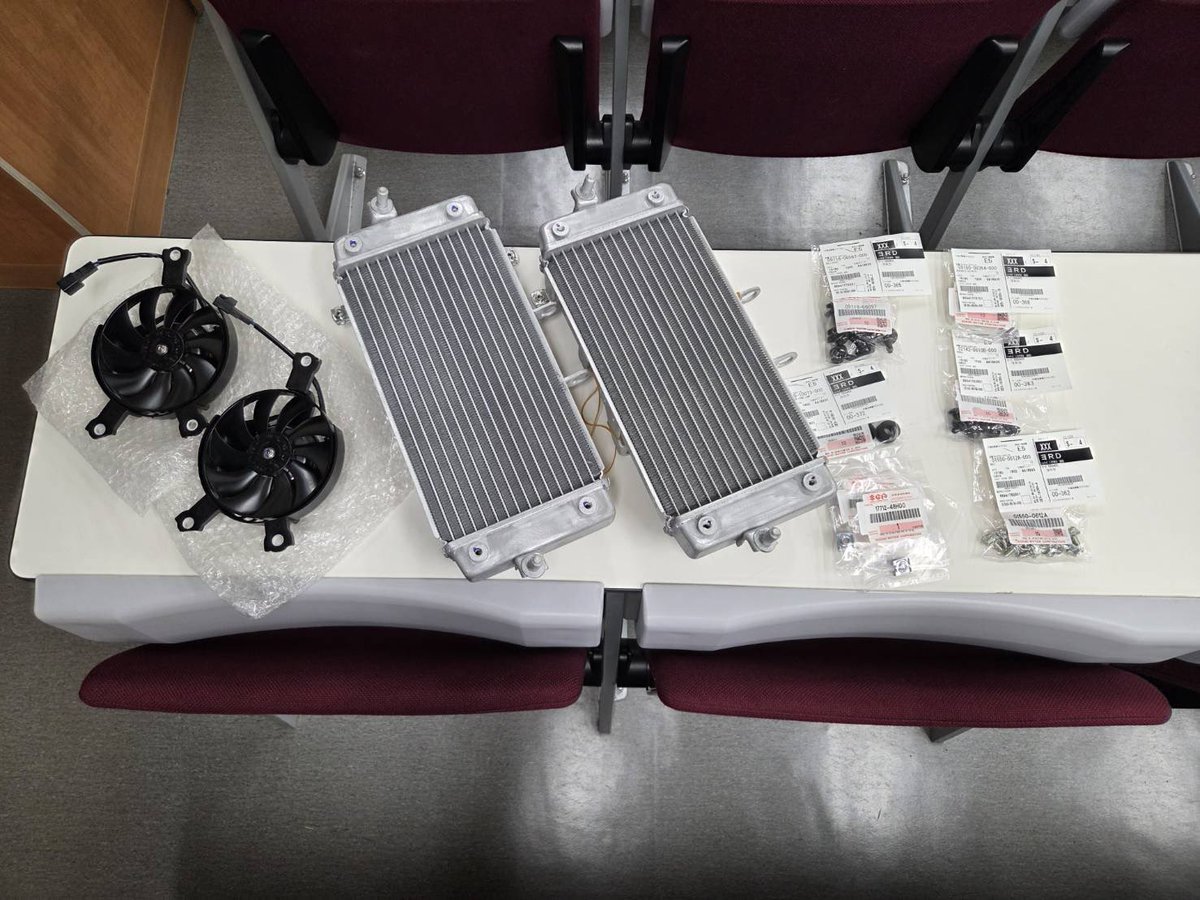 スズキ株式会社様＠suzukicojp よりラジエーターの支援をただきました
この度はご支援していただき誠にありがとうございました！

#スズキ株式会社 
#YFR26
#jsae