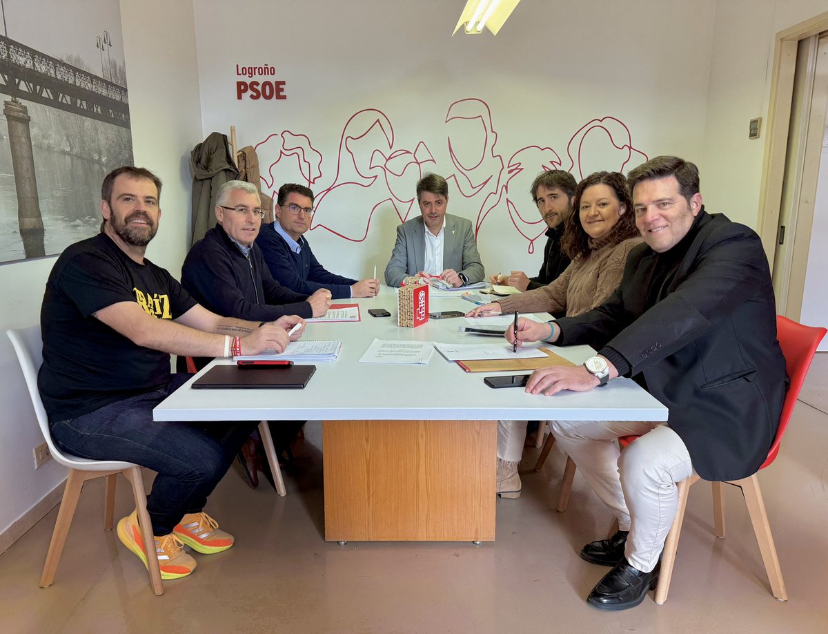 Reunión de trabajo con el Grupo Municipal Socialista para analizar el presupuesto regional para 2026 y sus inversiones en Logroño 

Un mal presupuesto que revela una ausencia preocupante de modelo de región