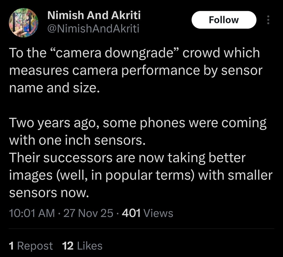 TechWhirlUlt's tweet image. They haven&apos;t shown a single comparison that proves this. 

Not one. 

In proper comparisons made by people who actually understand the importance of hardware, the X100 Ultra from around 1.5 years ago was outperforming the new X300 Pro (smaller sensor, AI slop &amp;amp; over sharpening)