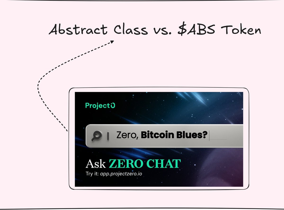 rydercgl12's tweet image. ZeroChat just broke down something powerful — and it perfectly describes $ABS.  
@ProjectZeroIO

portal-abs.network

If you’re tired of empty tokens with no backbone,  
$ABS is the one you should be watching. 🔥