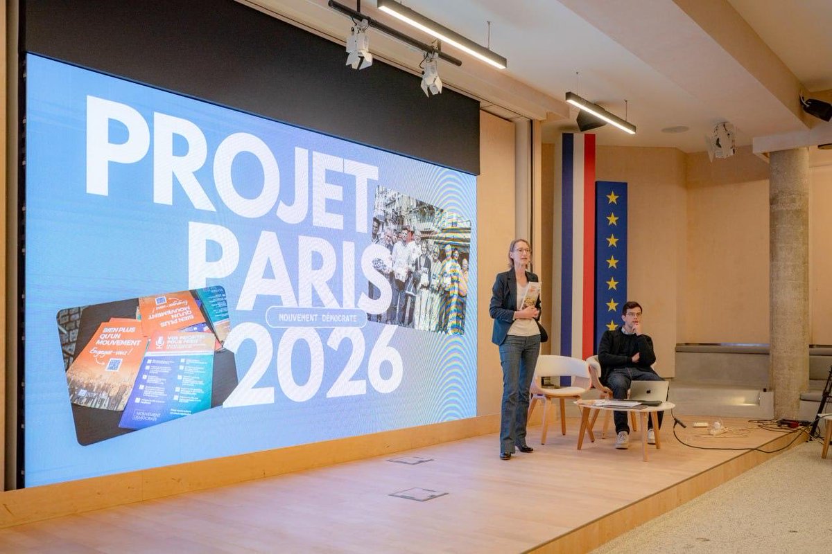 vincebm's tweet image. Fruit d’échanges avec 3500 Parisiens sur les marchés, de débats avec 120 Experts, de réflexions de 17 groupes de travail, le programme #Paris2026 du @MoDem_Paris est disponible: urlr.me/VkzMqt

#Réparer #Respirer #Rayonner