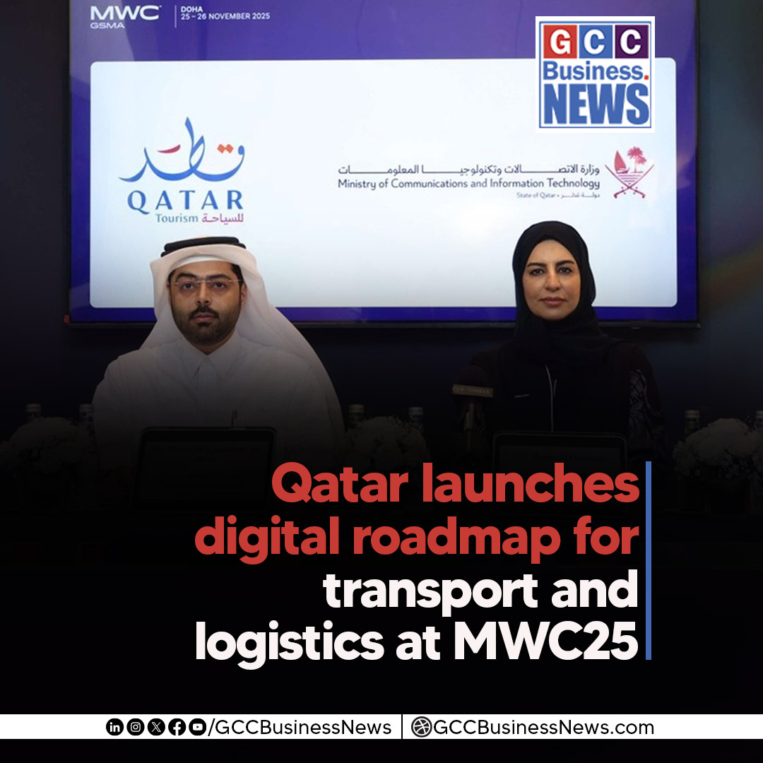GCCBusinessNews's tweet image. Qatar launches a new digital roadmap for transport and logistics at MWC25 Doha, advancing nationwide digitisation and smart regional hub position.
gccbusinessnews.com/qatar-launches…

#Qatar #MWC25 #DigitalTransformationRoadmap #MWC25Doha #QatarMCIT #ICTQatar #GCCBusinessNews @MCITQatar