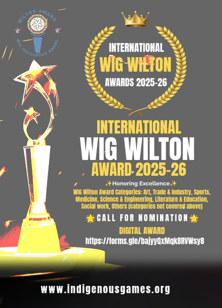 wigIndigenous's tweet image. 🌍 International WIG Wilton Award 2025 – Nominations Open to All!

🏅 Participation is FREE of cost
📩 Soft-copy certificate will be emailed
🌐 Photos &amp;amp; videos of awardees will be published on the WIG website

👉 Nomination Form: forms.gle/bajyyQxMqkBRVW…

indigenousgames.org/WIG/Notificati…