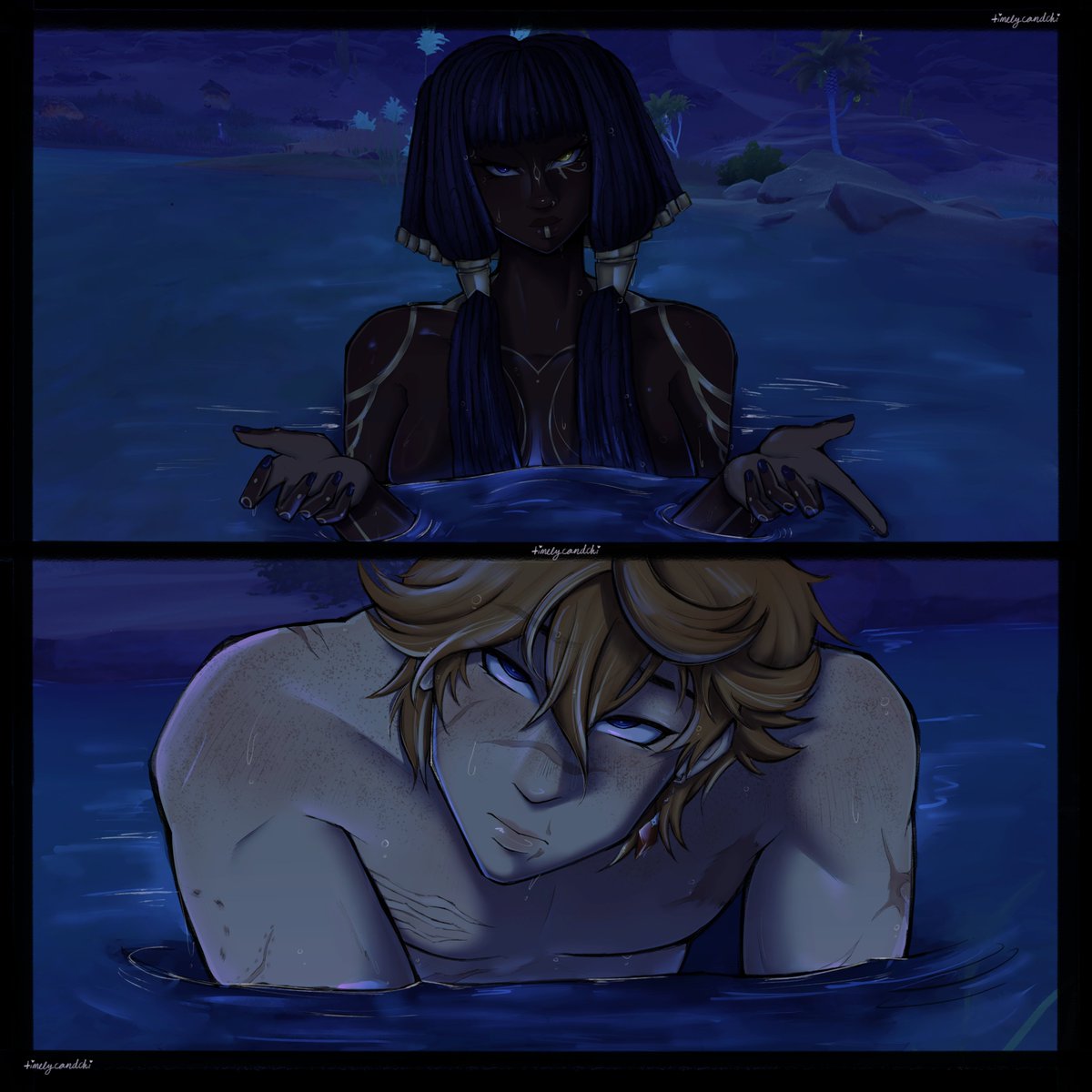 Nightly Candchi 🐋🌙✨ tweet media