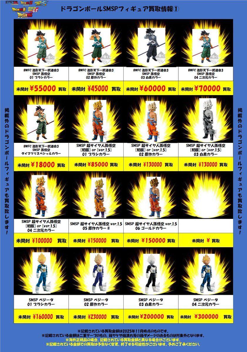 🐲ドラゴンボールフィギュア買取情報🐲 ゲンキダマツリ先行発売のSMSP