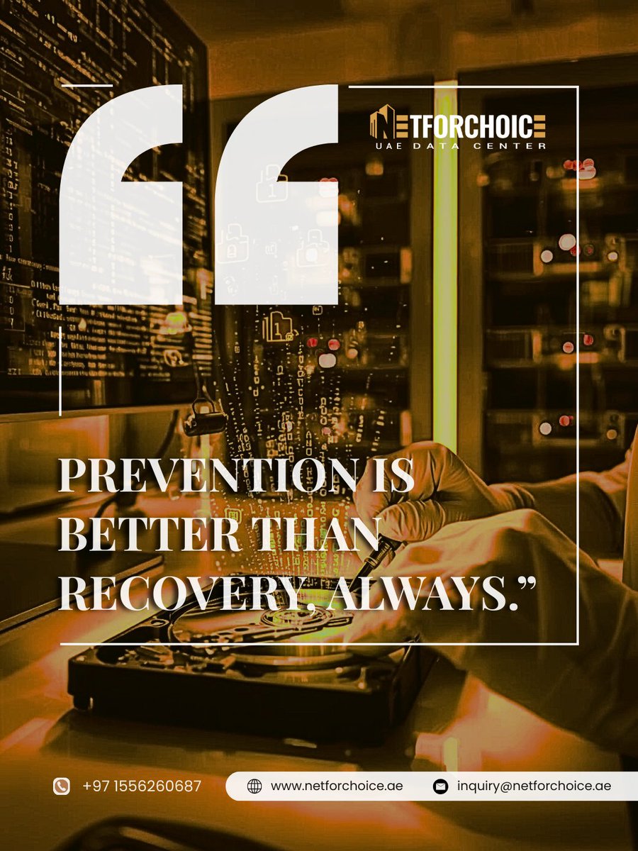 NetForChoiceUAE's tweet image. Prevention Is Always Better Than Recovery.

Stay ahead, stay protected, and take action before problems arise.
Because the smartest move is the one you make before the damage is done. 💡✨

🌐 netforchoice.ae

#netforchoiceuae #preventionfirst #stayprotected #safesteps