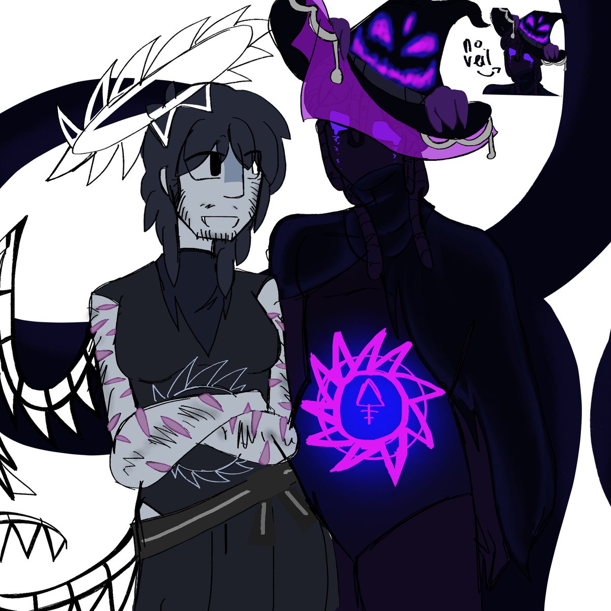 1x1x1x1spartner's tweet image. didn’t expect that many people to like my slop..woaw..thank u guys
have my robeless two time and postsaken azure as a treat❤️
#azuretime #twotime #azure #azurewrath #Forsaken